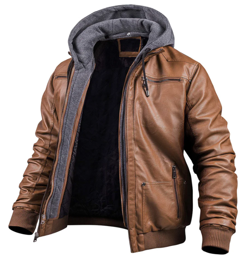 Winter-Lederjacke
