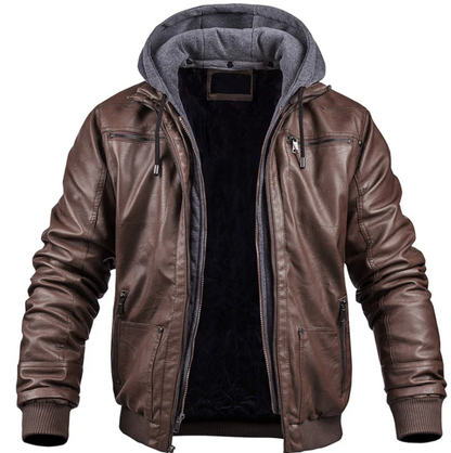 Winter-Lederjacke