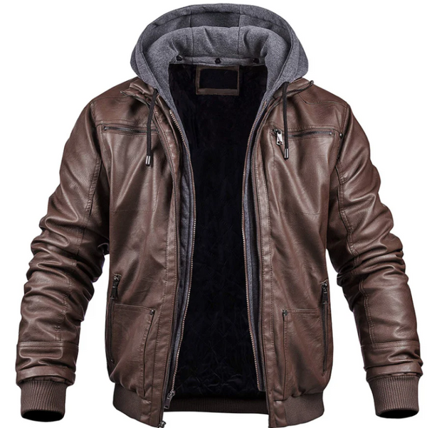 Winter-Lederjacke